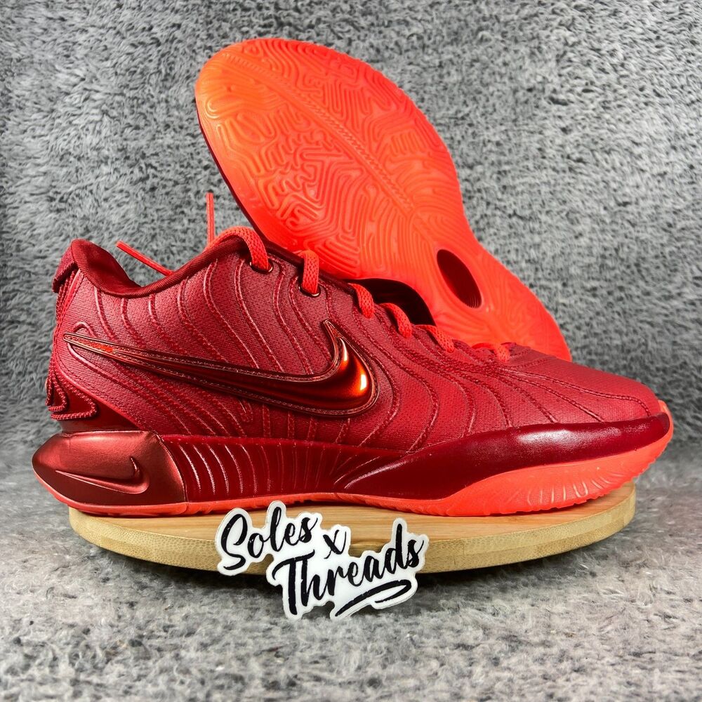 Nike LeBron 21 James Gang Size 10.5 Men Basketball Crimson Red HF5951-600